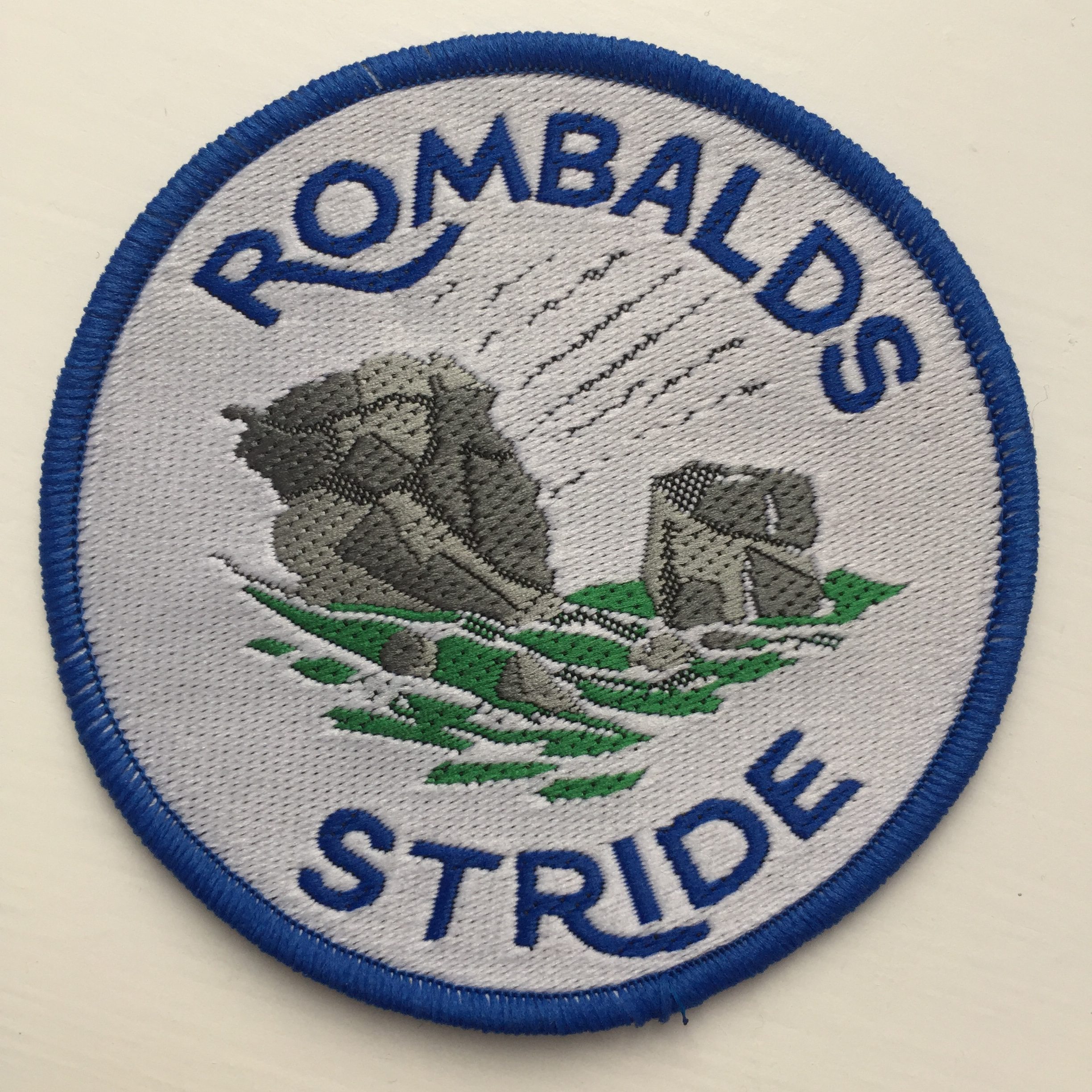 the rombalds stride logo.